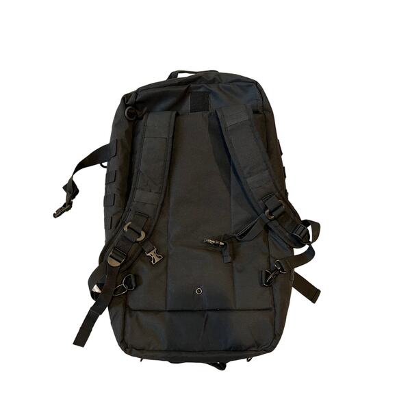 Generic No Brand Black Tactical Clamshell XL Backpack - Picture 2 of 4